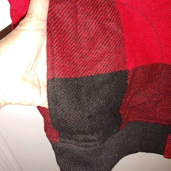 Woolrich Womens Giant Buffalo Wool Vest Sz.L - Picture 5 of 11